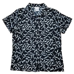 Vintage 90s Tropical Print Shirt